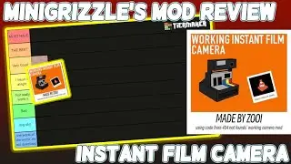 Instant Film Camera Review - MiniGrizzle's Mod Review - Teardown