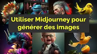 Comment utiliser Midjourney AI pour générer des images AI / photos AI