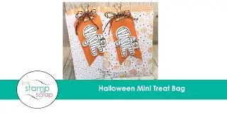 How to Use the Stampin' Up! Mini Treat Bag Die to Make a Halloween Bag