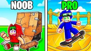 SKATEPARK NOOB vs SKATEPARK PRO en Roblox!