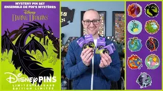 Disney Pin Unboxing | Daring Dragons Mystery Pins