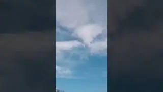 Smooth cloud like a piece of butter.