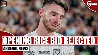 ARSENAL'S RICE BID REJECTED! MAN CITY TO ENTER THE RACE? | Premier League fixtures announced!