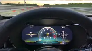 2020 Mercedes-Benz C63s AMG Coupe 510PS 0-270 Acceleration
