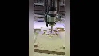 ЧПУ делаю снежинку, фреза 4/0.5 коническая-сферическая без черновой