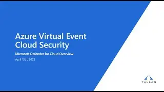 Cloud Security: Microsoft Defender for Cloud: April 13th, 2022