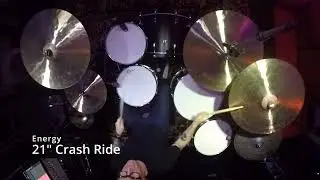 Dream Cymbals - 21" Energy Crash Ride