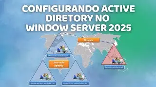 Configurando o Active Directory e DNS  no Windows Server 2025