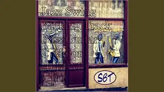 Jazz Swing Bass Guitar Backing Track in C Major 70 BPM, Vol. 1