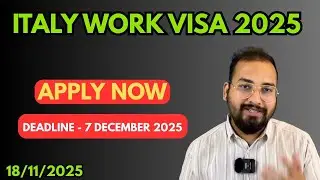 New Italy Work Permit Updates 2026 | Decretto Flussi 2026 | 18/11/2025