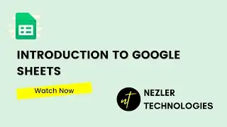Google Sheet Introduction