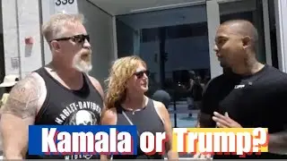 Who Are You Voting for ? Asking Millionaires