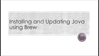 installing and updating java using brew on mac osx