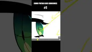 Como dibujar ojos con PROFUNDIDAD #Short