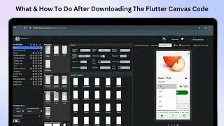 What & How To Do After Downloading The Flutter Canvas Code | Flutter Canvas - Your {co-developer}
