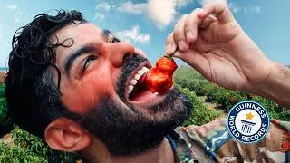 I Tried the World’s Hottest Pepper 🌶️ (I Couldn’t Breathe)