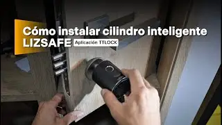Cómo instalar tu cilindro inteligente para puerta de seguridad