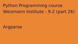 Python programming course 2024.12 part 26