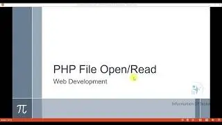 File Open and Read in PHP