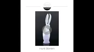 Artist Hunt Slonem new Sculptures