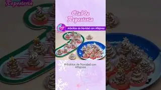 Arbolitos de Navidad con Alfajores #shorts