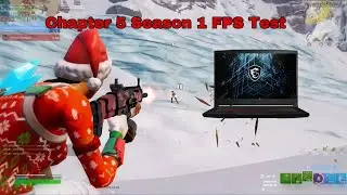Fortnite Chapter 5 FPS Test on MSI GF63 (i5 + GTX 1650)