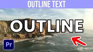 How To Outline Text In Premiere Pro