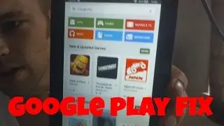 Kindle Fire 5gen 5.1.2.1 root and google play connection fix