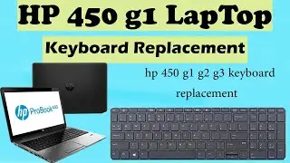 How to Replace keyboard on HP ProBook 450 G1 G2 G3 G4 in urdu