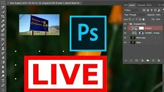 Live | adobe Photoshop about questions and answers