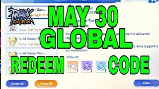 NEW GLOBAL REDEEM CODE FOR MAY 30 • RAGNAROK ORIGIN