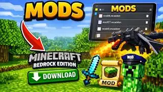HOW TO INSTALL MODS ON MINECRAFT BEDROCK EDITION | SIMPLE & EASY