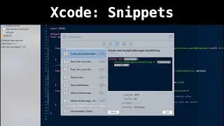 Xcode: Snippets