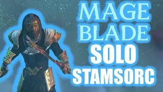 ESO - Mage Blade - Solo Stamina Sorcerer for ALL Solo Content!