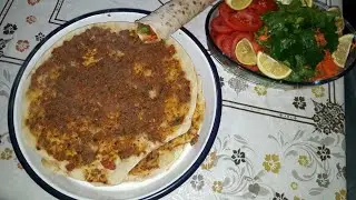 Lahmacun yapılışı pratik lahmacun içi
