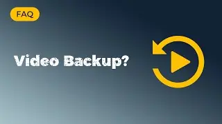 How to backup video