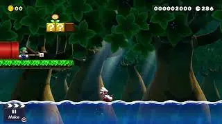 Super Mario Maker 2 glitch