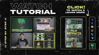 Film Artifacts FX, & Transitions Editing Tutorial