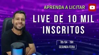 LIVE DE 10 MIL INSCRITOS