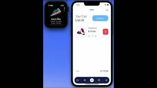 Flutter Shoe Commerce Pro + Apple Watch #Flutter #applewatch  #commerce