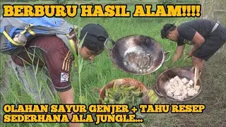 Olahan Sayur Genjer + Tahu ala Nyong Jungle