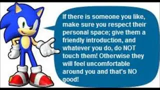 Sonic Talks About Talking to Someone You Like When First Meeting Them