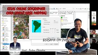 Kelas Online SkyGrapher Ke #3 Bahas Cara Layout Hasil Mapping Bersama om Zulfikar.