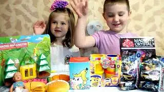 Игрушки распаковка
