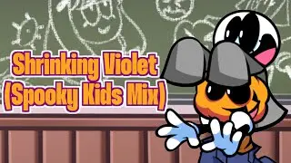 【Friday Night Funkin'】【Doki Doki Takeover Plus!】Shrinking Violet (Spooky Kids Mix)【FNF】