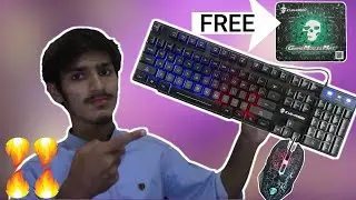 I GOT INSANE GAMING COMBO🔥🔥🔥 | KEYBOARD+MOUSE+FREE MOUSE PAD [URDU]