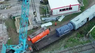 Демонтаж старых котлов и установка новых