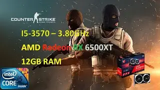 CSGO [PC] - 1080p - I5 3570 + RX 6500XT