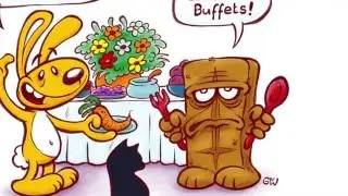 Bernd das Brot & Bugsy O'Hare (Speedpainting #1)