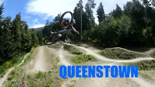 Queenstown skyline park laps and turn slaps
